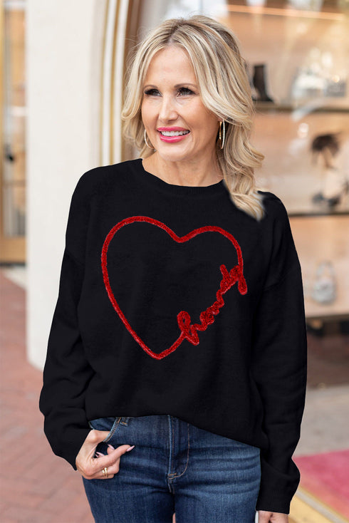 Round Neck Casual Sweater